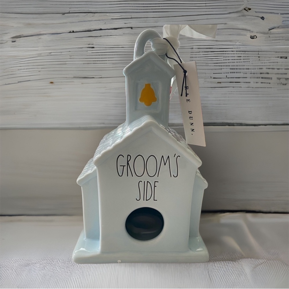 ⭐️HOST PICK⭐️NWT Rae Dunn Grooms Side Birdhouse